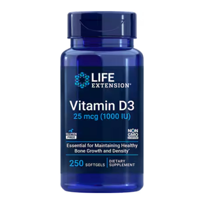 Life Extension Vitamin D3 1000 IU 250 Caps