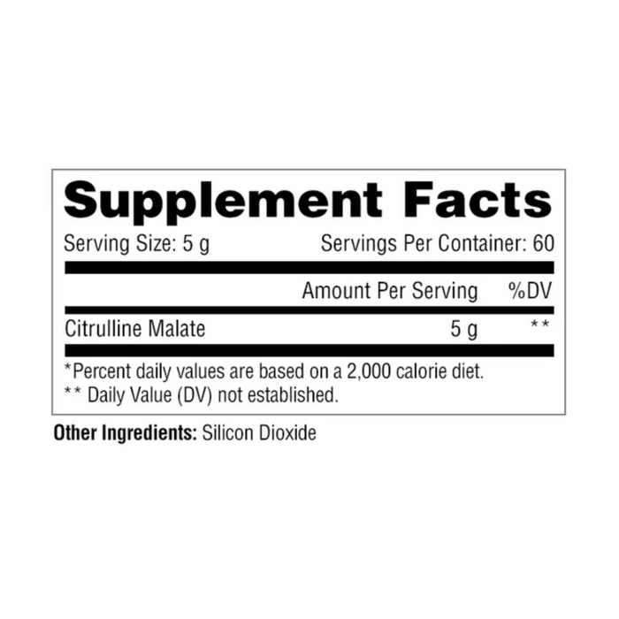 Metabolic Nutrition Citrulline 300 Grams