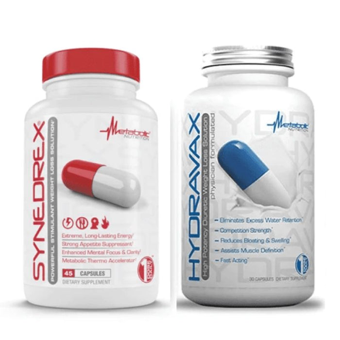 Metabolic Nutrition Synedrex & Hydravax Stack