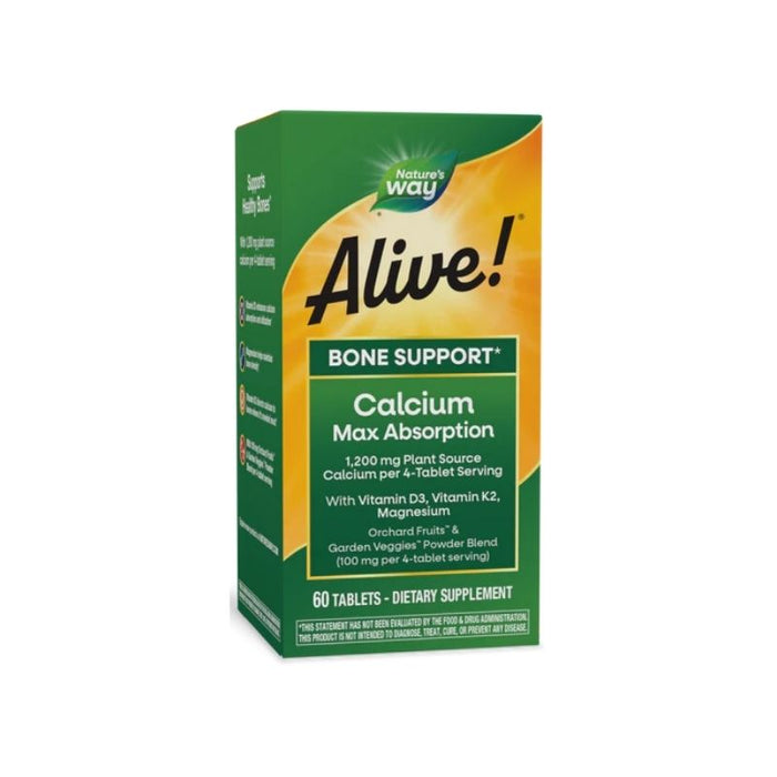 Nature's Way Alive! Calcium 60 Tablets