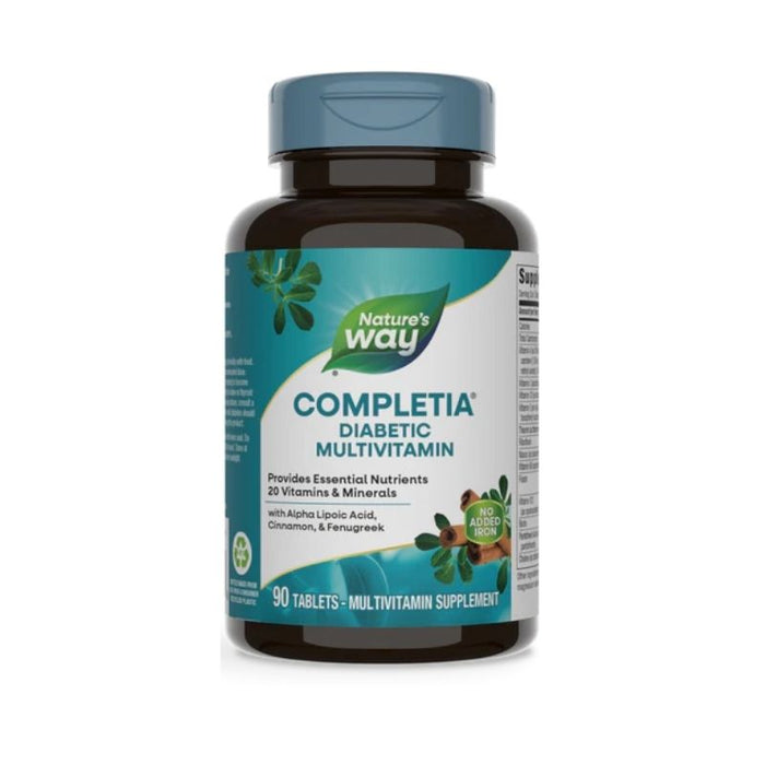 Nature's Way Completia Diabetic Complete Multi 90 Tablets