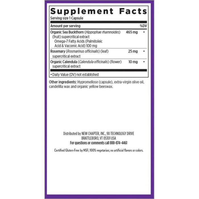 New Chapter Omega 7 60 Softgels