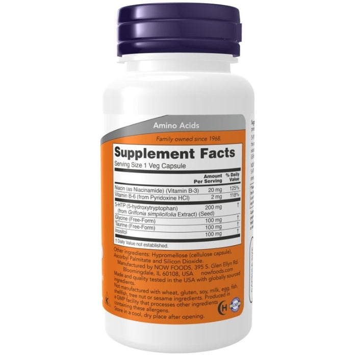 Now Foods 5-HTP 200 Mg 120 Veg Caps