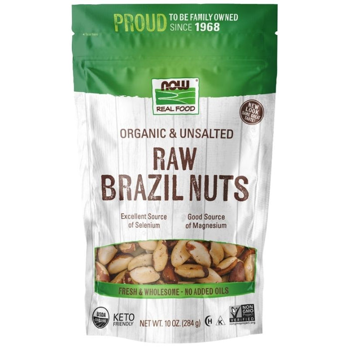 Now Foods Organic Brazil Nuts Raw 10oz