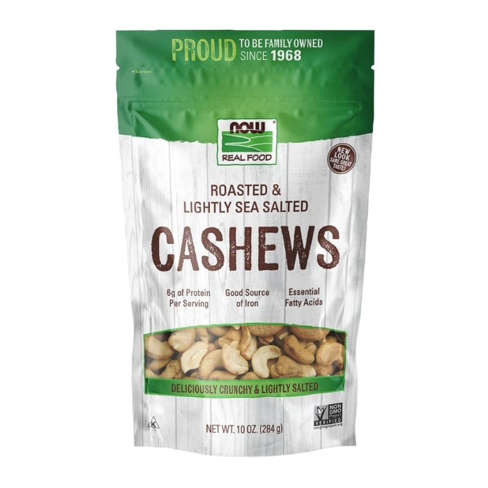 Now Foods Cashews Roasted and Salted 12oz