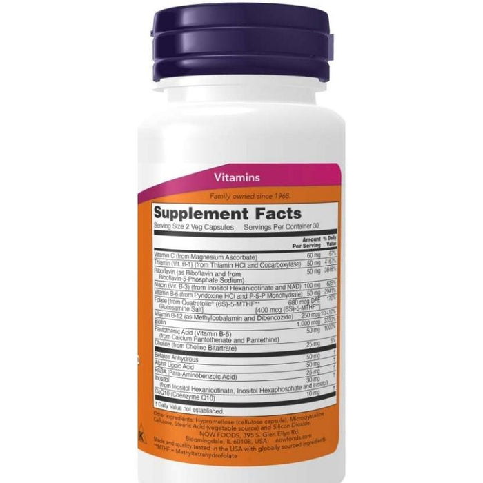 Now Foods Co-Enzyme B-Complex 60 Veg Caps