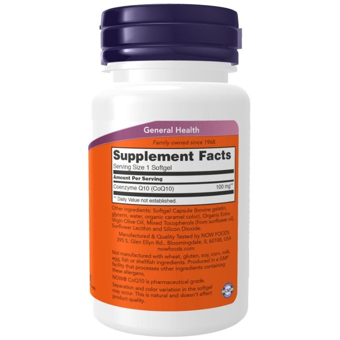 Now Foods CoQ10 100mg 150 Softgels