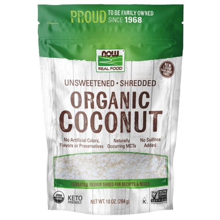 Now Foods Coconut Shredded & Unsweetened 10oz