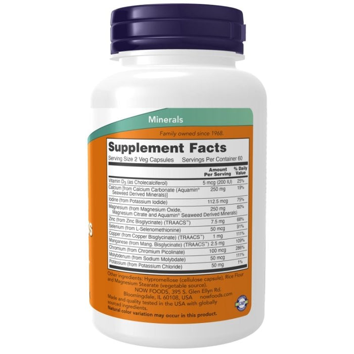 Now Foods Full Spectrum Minerals 120 Capsules