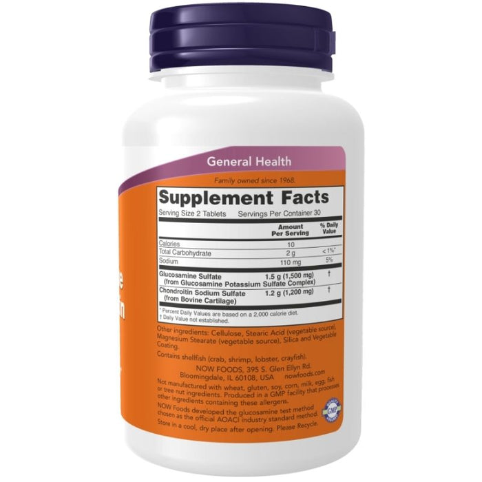 Now Foods Glucosamine & Chondroitin Extra Strength 120 Tabs