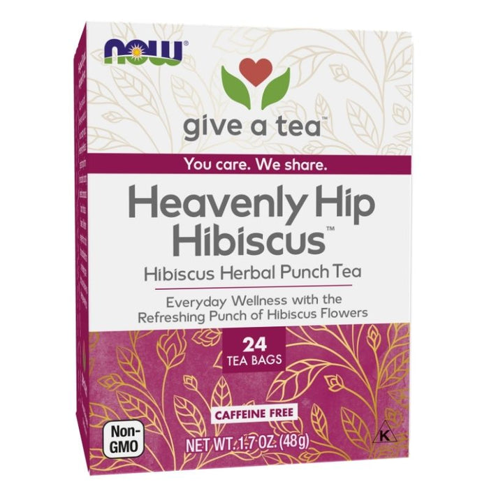 Now Foods Organic Hip Hibiscus Tea Bags 24 Bags