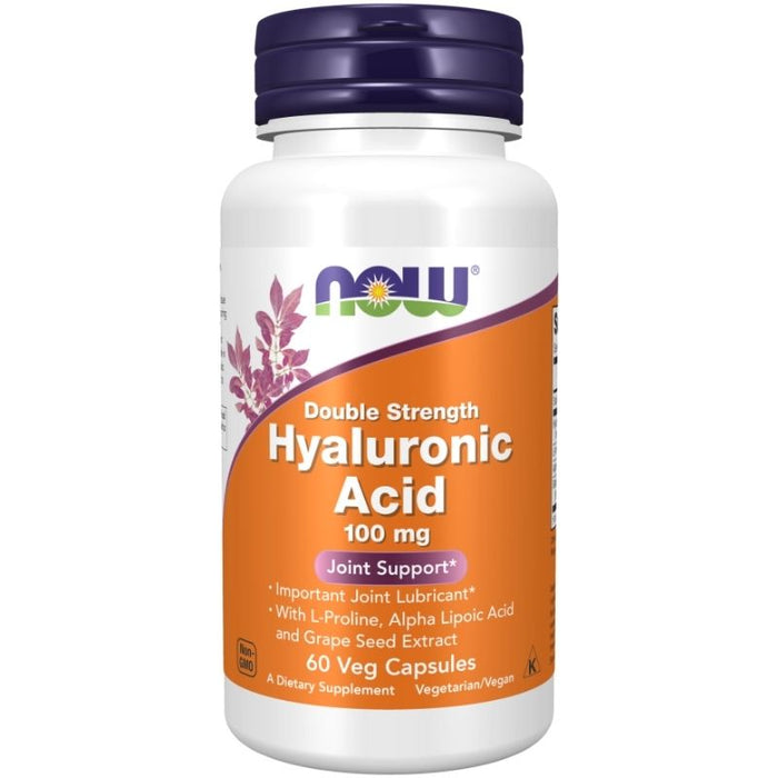 Now Foods Hyaluronic Acid 100mg 120 Veg Caps