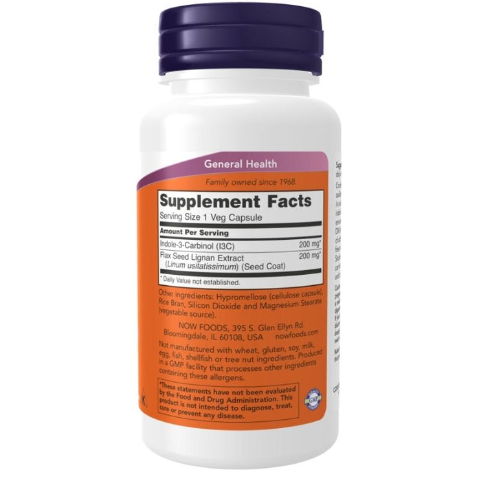 Now Foods Indole-3-Carbinol 200mg 60 Veg Caps