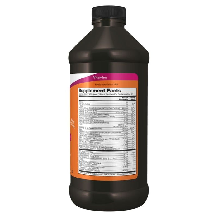 Now Foods Liquid Multi Berry 16oz