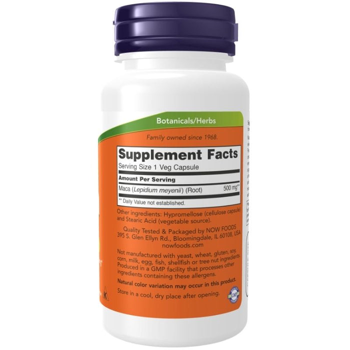 Now Foods Maca 500mg 250 Capsules