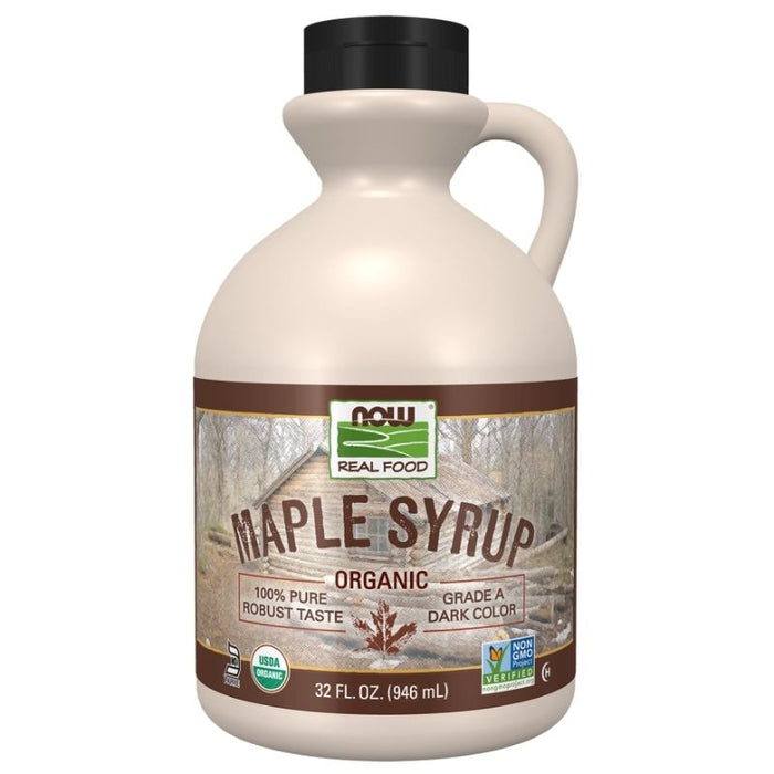 Now Foods Maple Syrup Organic Grade A 64oz