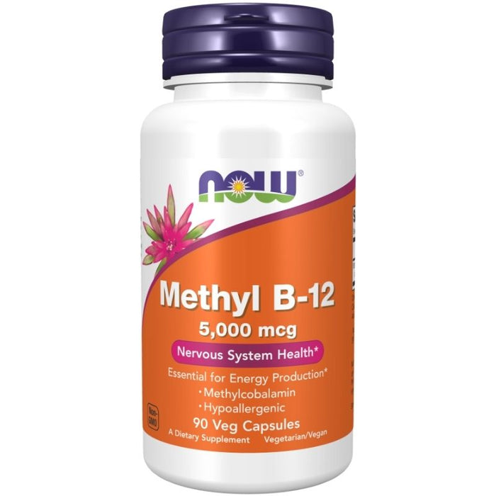 Now Foods Methyl B-12 5000mcg 60 Lozenges