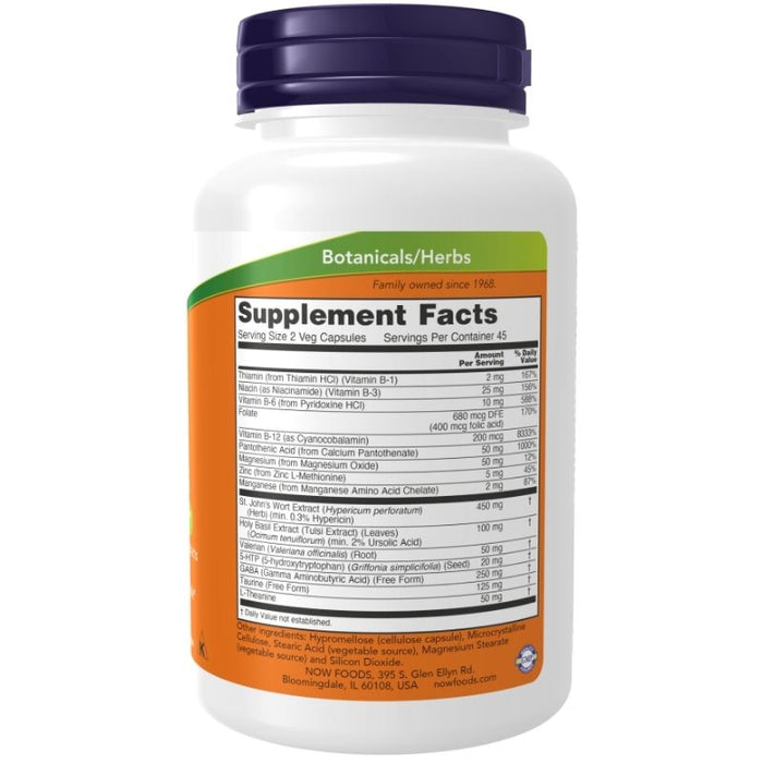 Now Foods Mood Support w/ St Johns Wort 90 Caps