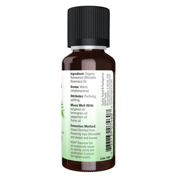 Now Foods Organic Rosemary Oil 1oz