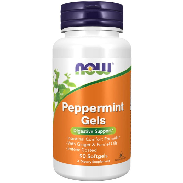 Now Foods Peppermint Gels 90 Softgels