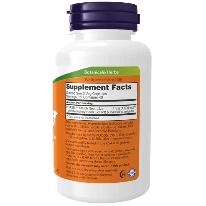 Now Foods Phase-2 500mg 120 Capsules