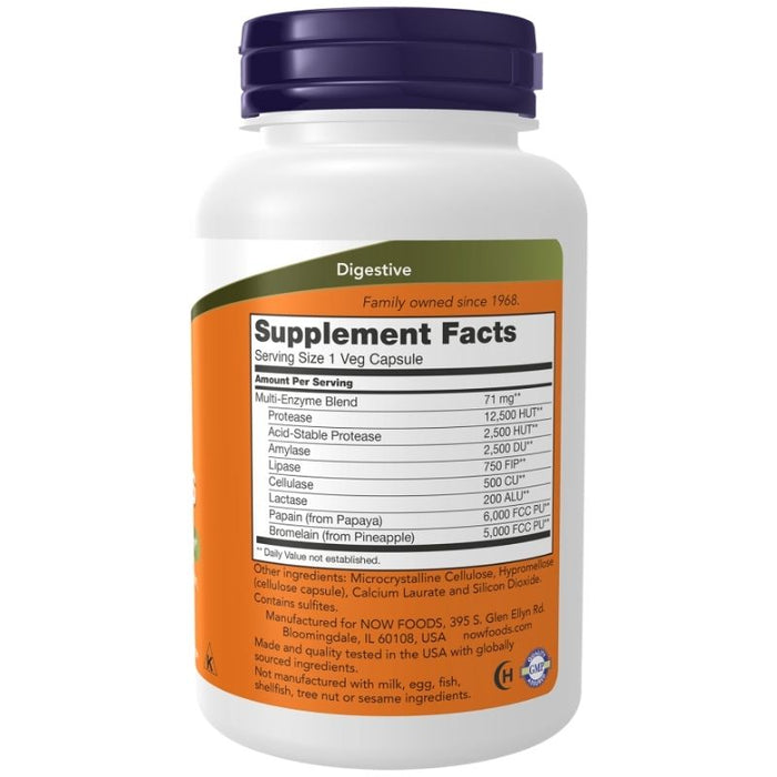 Now Foods Plant Enzymes 240 Capsules