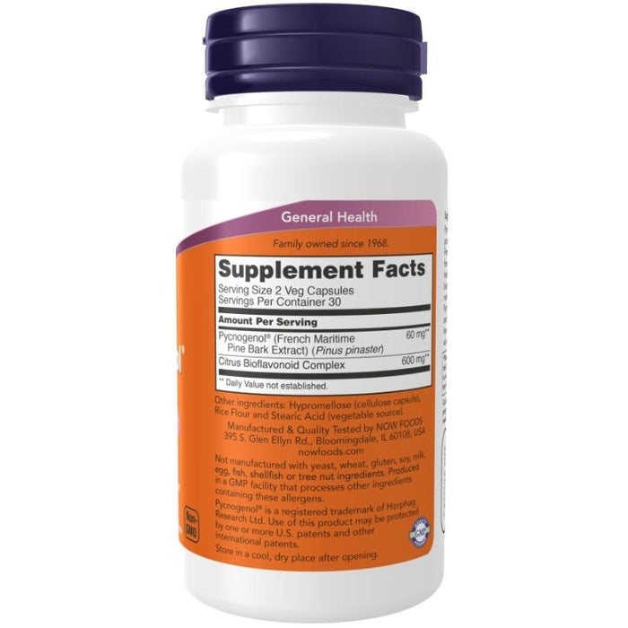 Now Foods Pycnogenol 30mg 150 Capsules