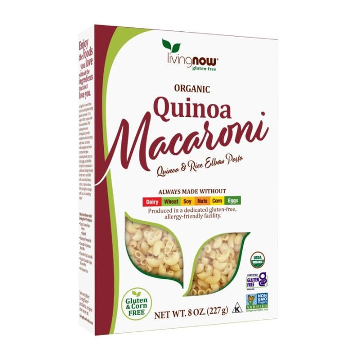 Now Foods Organic Quinoa Macaroni 8oz