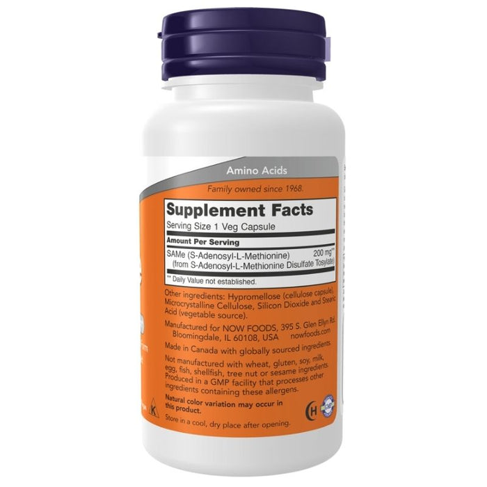 Now Foods SAMe 200mg 120 Veg Caps