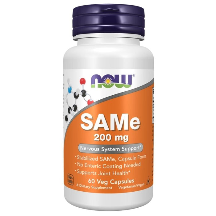 Now Foods SAMe 200mg 60 Veg Caps