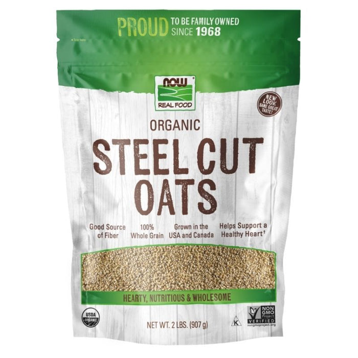 Now Foods Steel Cut Oats Orgnic 2 Lb