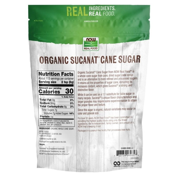 Now Foods Sucanat Organic 2 Lb