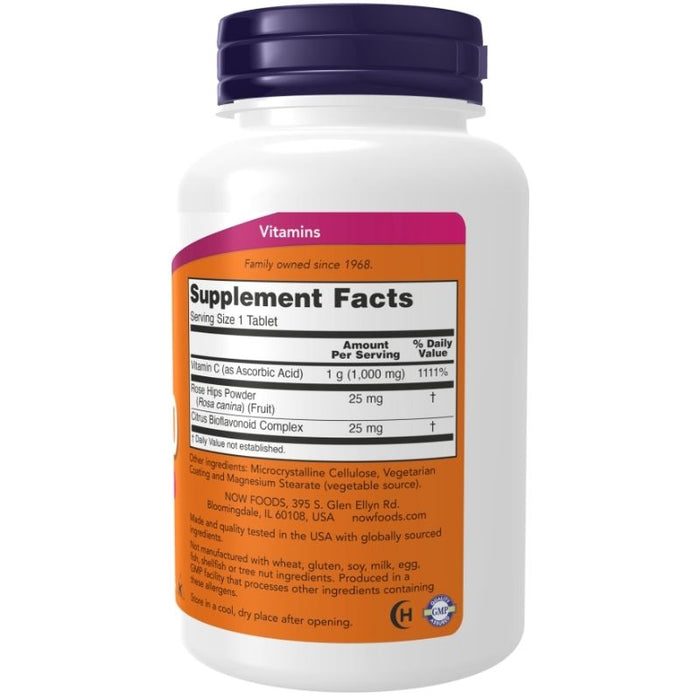 Now Foods Vitamin C-1000 100 Tablets