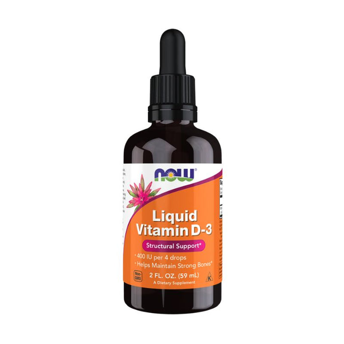 Now Foods Liquid Vitamin D-3 2oz