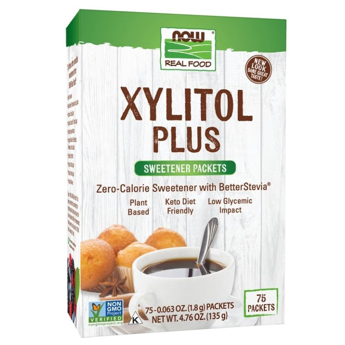 Now Foods Xylitol Plus Packets 75 / Box