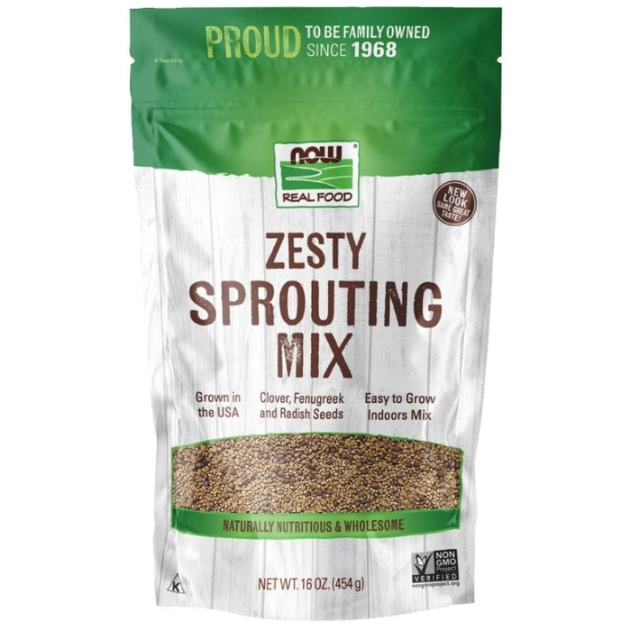 Now Foods Zesty Sprouting Mix 1 Pound