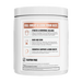 Nutrex creatine for women supplement container in the peach mango flavor with text on a white background