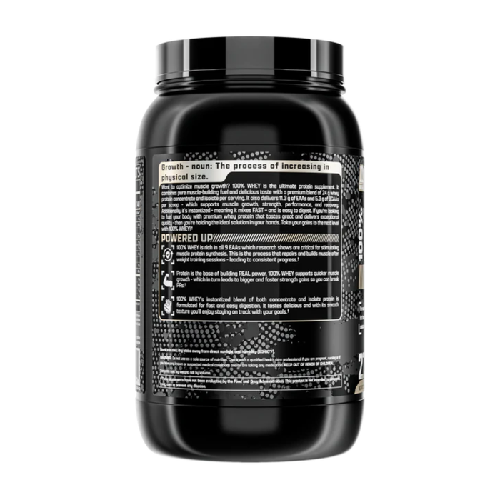 Nutrex 100% Premium Whey Protein 2 lb Vanilla Flavor Info