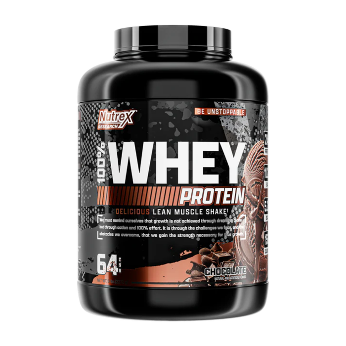 Nutrex 100% Premium Whey Protein 5 lb Chocolate Flavor