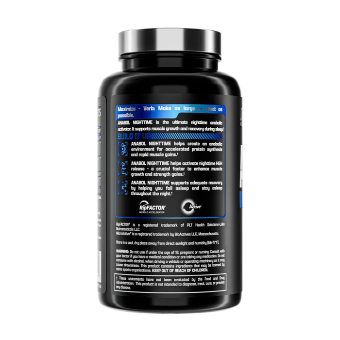 Nutrex Anabol Nighttime 60 Capsules Info