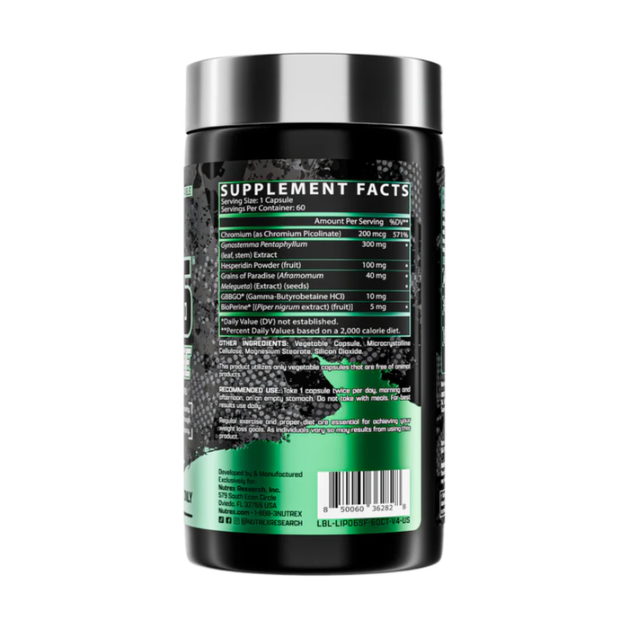 Supplement container with a focus on the 'Supplement Facts' label on a white background