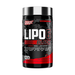 Nutrex Lipo-6 Black supplement container on a white background