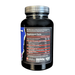 Supplement bottle with label showing supplement facts on a white background