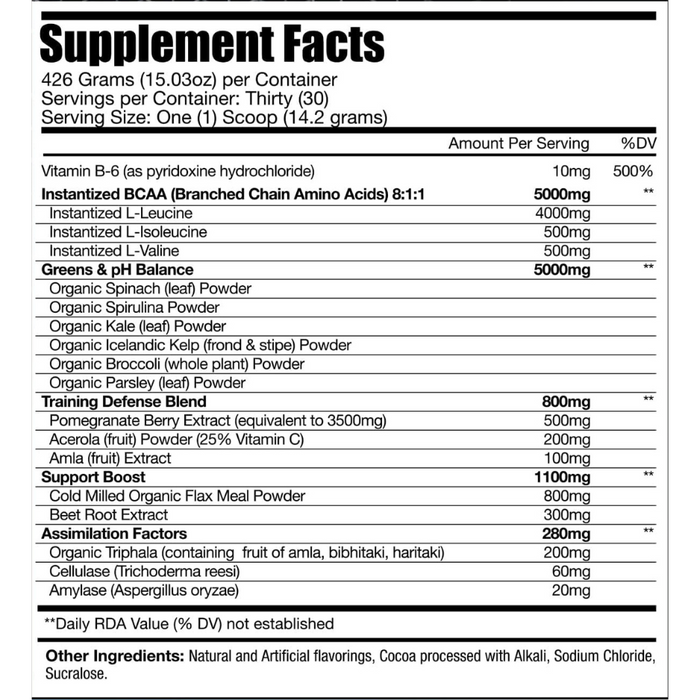 Project AD Life Grazed Amino Enriched Superfood 402 Grams