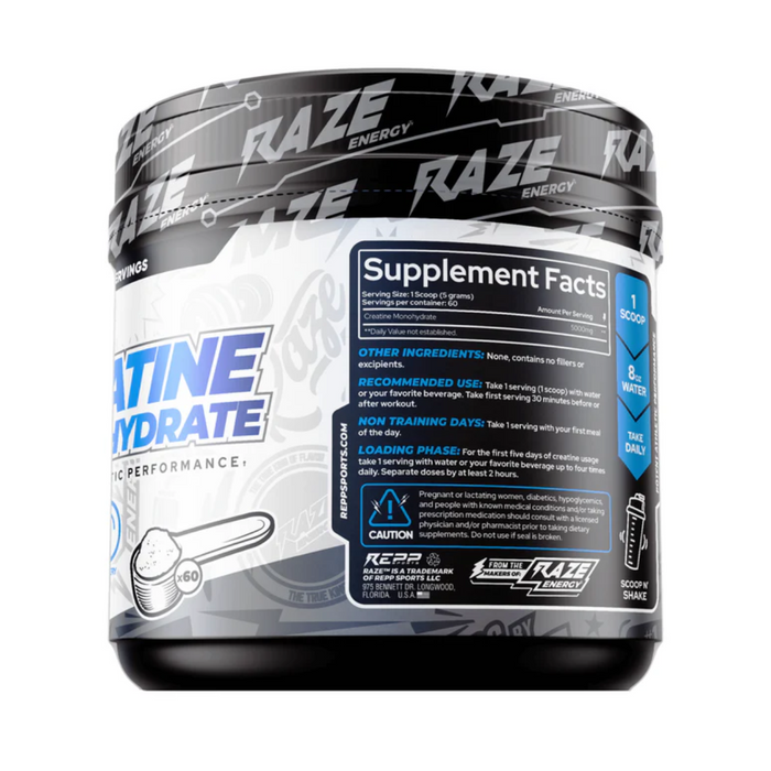 Repp Raze Creatine Monohydrate 300 Grams