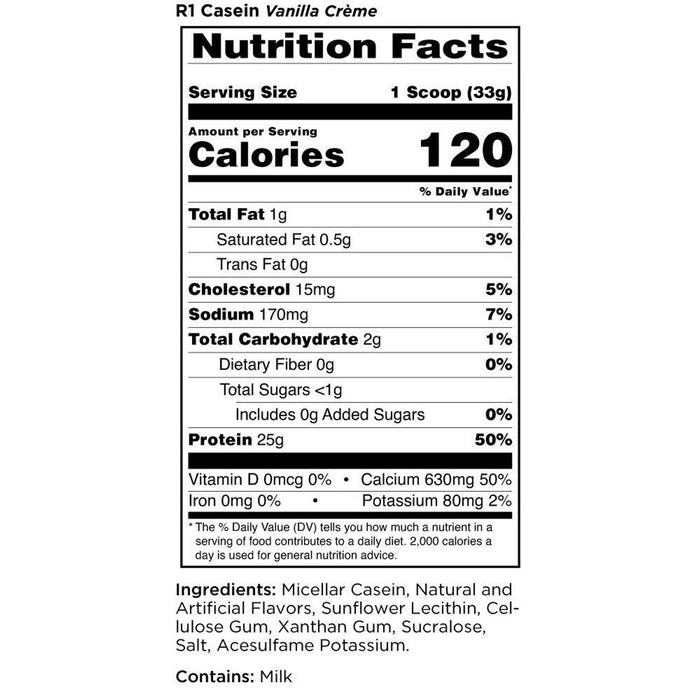 Rule 1 Casein Protein 2lb