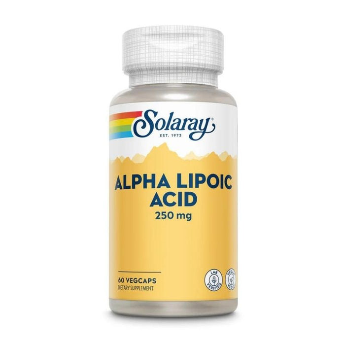 Solaray Alpha Lipoic Acid 250mg 60 Caps