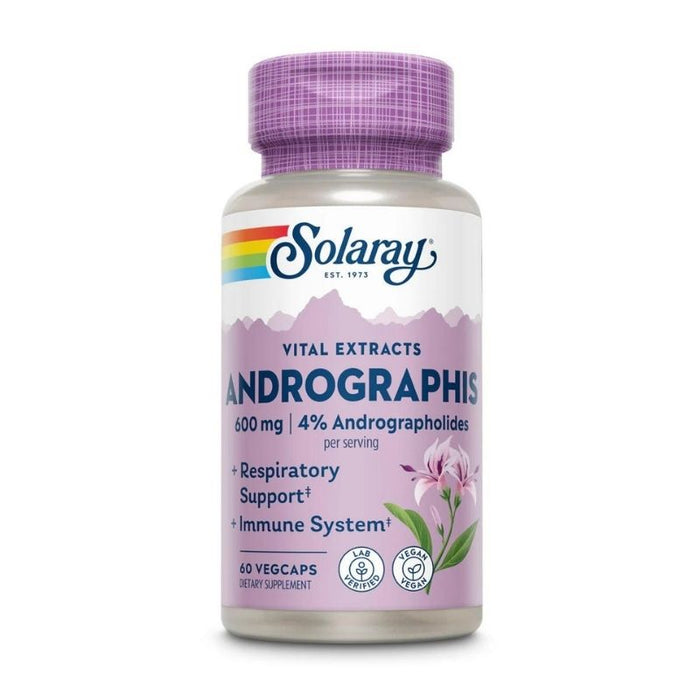 Solaray Andrographis Extract 600mg 60 Caps