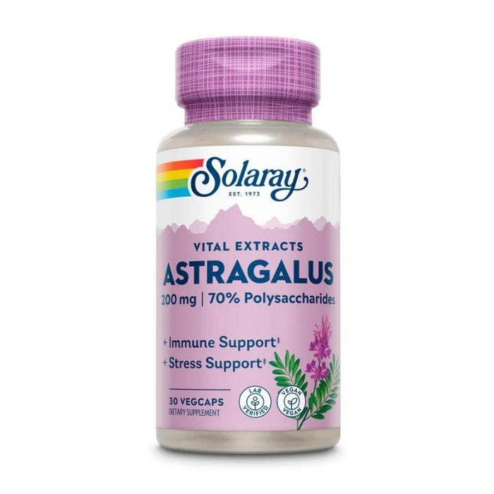 Solaray Astragalus Root Extract 200mg 30 Caps