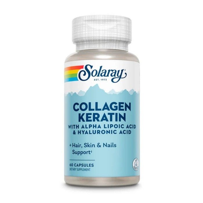 Solaray Collagen Keratin 60 Caps